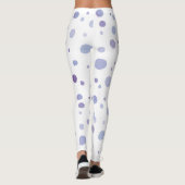 Leggings pois peints à la main (Dos)