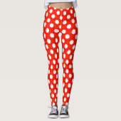 Leggings Pois rouges (Devant)
