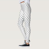 Leggings Pois Silver Gradient par Shirley Taylor (Gauche)