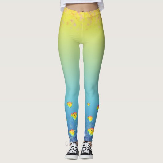 Leggings Poisson (Devant)