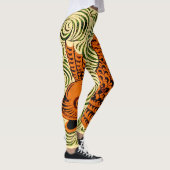 Leggings Poisson Antique Carrelage Ancien art (Droite)