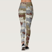 Leggings Poisson Camouflage Brown (Dos)