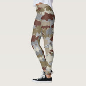 Leggings Poisson Camouflage Brown (Gauche)