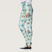 Leggings Poisson Carton mignon (Gauche)