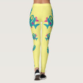 Leggings Poisson chic amusant (Dos)