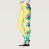 Leggings Poisson chic amusant (Gauche)