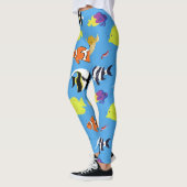 Leggings Poisson clown et amis (Gauche)