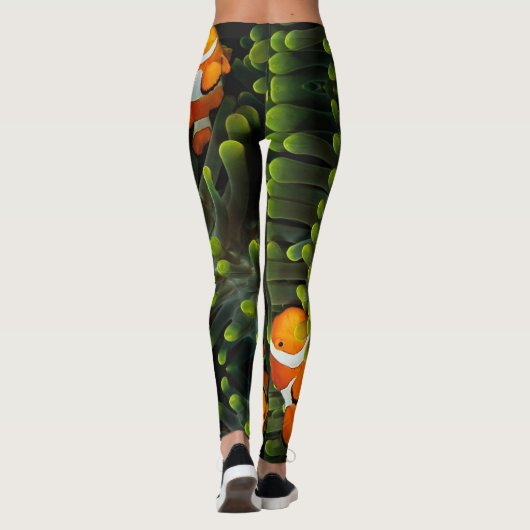 Leggings Poisson clown Jambes longues (Dos)