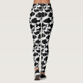 Leggings Poisson dans le filet FN2508A.W BG (Dos)