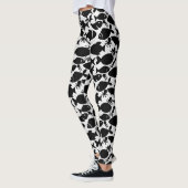 Leggings Poisson dans le filet FN2508A.W BG (Gauche)