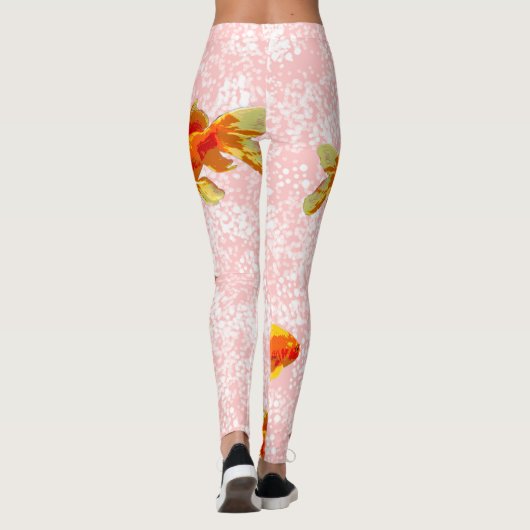 Leggings Poisson d'or (Dos)