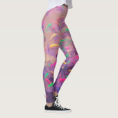 Leggings Poisson fluorescent dans la mer (Droite)