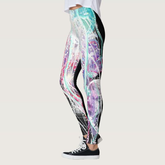 Leggings Poisson jaune (Gauche)