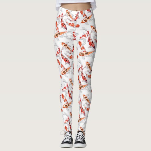 Leggings Poisson koi (Devant)