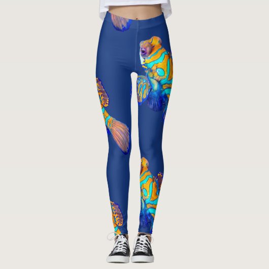 Leggings  Poisson mandarin  (Devant)
