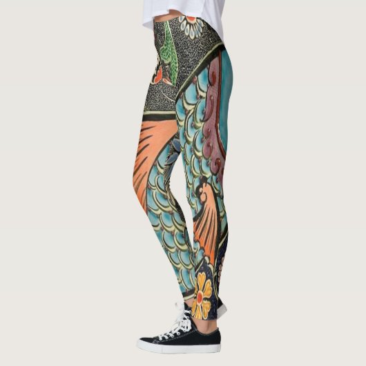 Leggings Poisson mosaïque (Gauche)