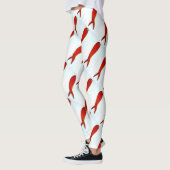 Leggings poisson rouge (Gauche)