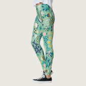 Leggings Poisson sous-marin vert (Gauche)