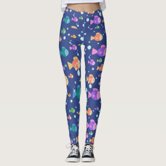 Leggings Poissons colorés sous l'eau