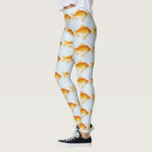Leggings Poissons d'aquarium - poisson rouge (Gauche)