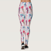 Leggings Poissons de gelée colorée (Dos)
