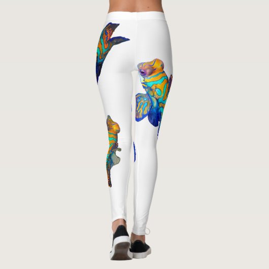 Leggings Poissons mandarins (Dos)
