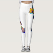 Leggings Poissons mandarins (Devant)
