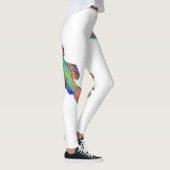 Leggings Poissons mandarins (Droite)