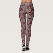 Leggings Poissons motif, double couleur b. BG DR (Dos)