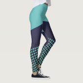 Leggings Poka Dot Line universelle GYM exécutant leggins (Droite)