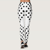 Leggings Polka Abstraite (Dos)