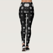 Leggings Polka Dot 01X.Ombre grise BBG noir (Dos)