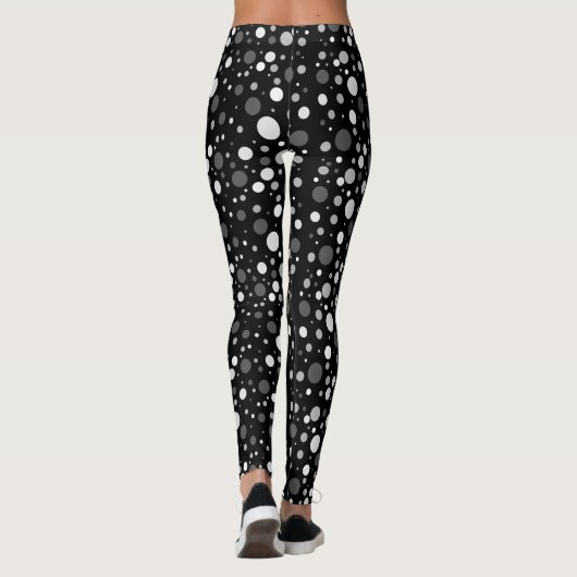 Leggings Polka Dot monochrome (Dos)