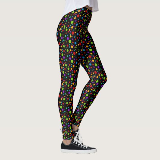 Leggings Polka Point Rainbow (Droite)