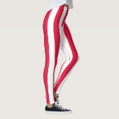 Leggings Pologne Couleurs du drapeau national triées vertic (Droite)