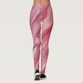 Leggings Polonais : Arrière - plan texturé (Dos)