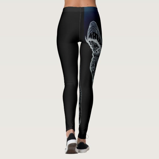 Leggings Poly psychopathe (Dos)