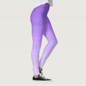 Leggings Polygonal pourpre dégradé (Droite)