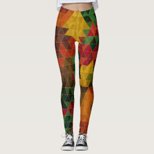Leggings Polygone Love