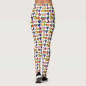 Leggings Pomme Banane citron citron Lime Raisins Fruit Berr (Dos)