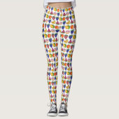 Leggings Pomme Banane citron citron Lime Raisins Fruit Berr (Devant)