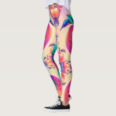 Leggings Pomme colorée (Gauche)