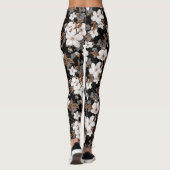 Leggings Pomme fleurs (Dos)