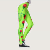 Leggings Pomme Rouge Et Lime (Droite)