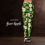 Leggings Pomme verte<br><div class="desc">Ces leggings sont un grand ajout à votre garde-robe d'entraînement. Elles sont confortables et élégantes, et l'imprimé vert pomme fera certainement tourner la tête.</div>