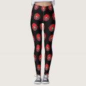 Leggings Pompier pattes chaudes (Devant)