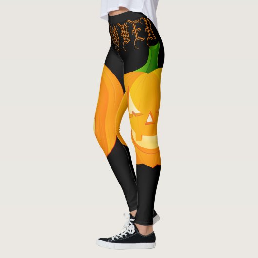 Leggings pompoen (Links)