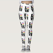 Leggings Pont arc-en-ciel (Devant)