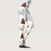 Leggings poop emoji et papier de toilette (Droite)