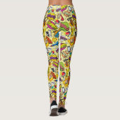 Leggings Pop Art coloré (Dos)